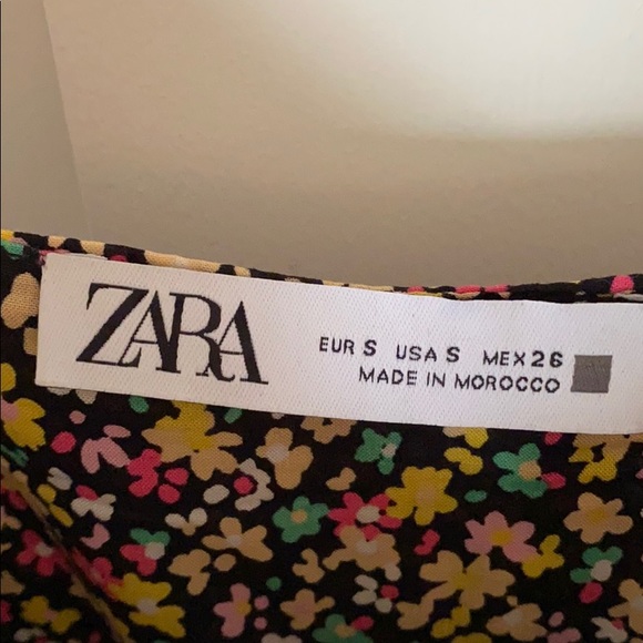Zara Floral Print Midi Dress - Picture 2 of 6